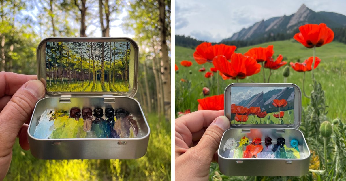 50 stunning miniature paintings that fit in the palm of your hand